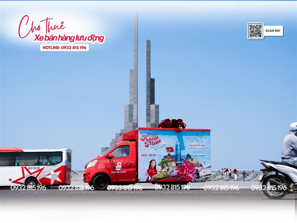 Thuê xe tải bán hàng di động chạy sự kiện tri ân khách hàng